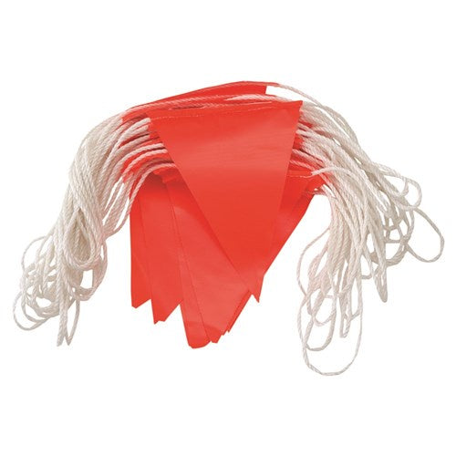 Pro Choice PVC Bunting Orange – 30 Metres BUN30