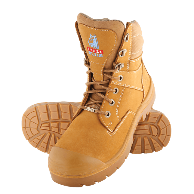 Steel Blue Southern Cross 342360 Nitrile Bump Safety Boots Lace Up