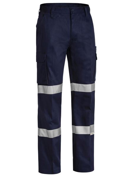 BPC6003T BISLEY 3M DOUBLE TAPED COTTON DRILL CARGO PANT - ON THE GO SAFETY & WORKWEAR