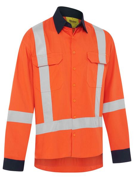 BISLEY TTMC_W17 Cool Light Weight Drill Shirt BS6248XT