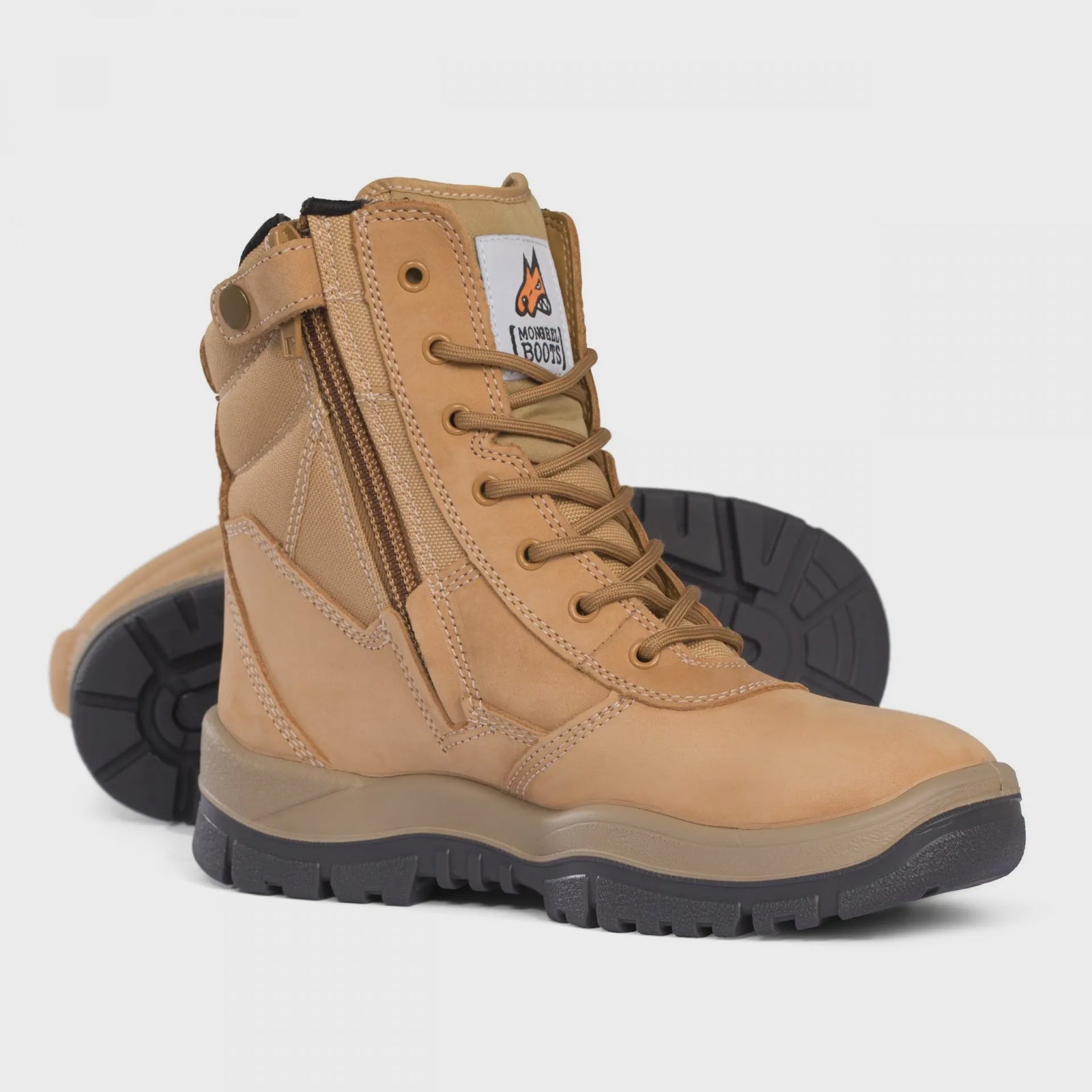 MONGREL High Leg Zip Side Non Safety Boots 951050