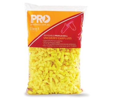 Probell Refill Bag For Dispenser Uncorded - 500 Uncorded Pairs EPYU500R
