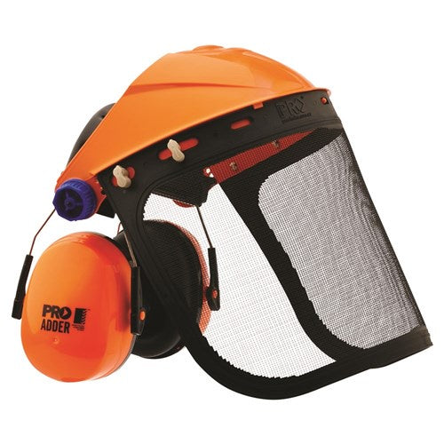 BGVMADD ProChoice Browguard + Mesh Visor + Adder Earmuff Combo