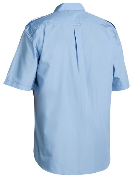 B71526 BISLEY EPAULETTE SHIRT - SHORT SLEEVE - ON THE GO SAFETY & WORKWEAR