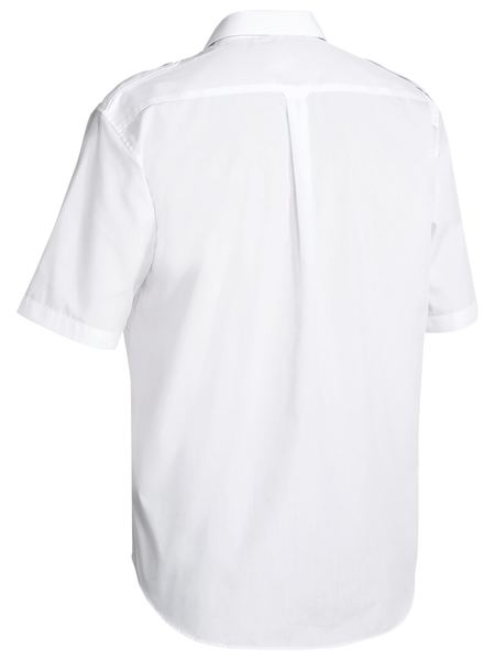 B71526 BISLEY EPAULETTE SHIRT - SHORT SLEEVE - ON THE GO SAFETY &amp; WORKWEAR