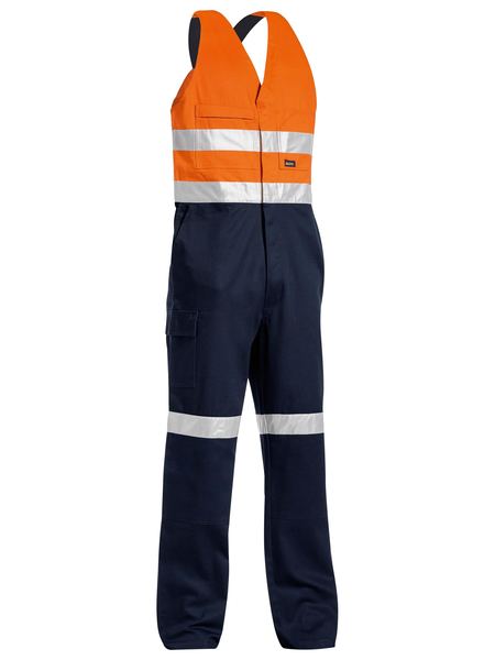 BAB0359T BISLEY 3M TAPED HI VIS ACTION BACK OVERALL - ON THE GO SAFETY & WORKWEAR