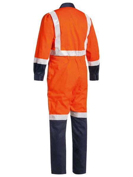 BC6029T BISLEY TTMC-W TAPED TWO TONE LIGHTWEIGHT COVERALL - ON THE GO SAFETY & WORKWEAR