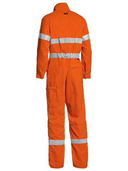 BC8178T BISLEY TENCATE TECASAFE PLUS TAPED HI VIS LIGHTWEIGHT COVERALL - ON THE GO SAFETY & WORKWEAR