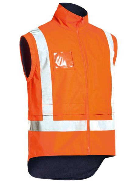 BJ6377HT BISLEY TTMC-W 5 IN 1 WET WEATHER JACKET - ON THE GO SAFETY &amp; WORKWEAR