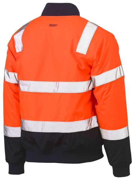 BISLEY Taped Two Tone Hi Vis Bomber Jacket BJ6730T