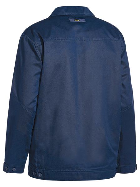 BJ6916 BISLEY COTTON DRILL JACKET WITH LIQUID REPELLENT FINISH - ON THE GO SAFETY &amp; WORKWEAR
