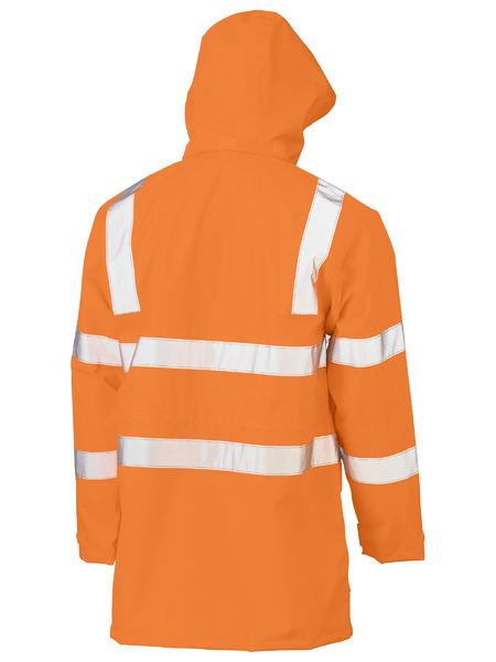 BISLEY Taped Hi Vis Rail Wet Weather Jacket BJ6964T