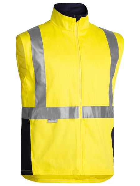 BJ6970T BISLEY 33M TAPED HI VIS 3 IN 1 DRILL JACKET - ON THE GO SAFETY &amp; WORKWEAR