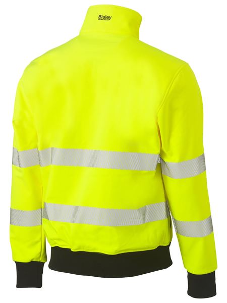 BISLEY Taped Hi Vis Soft Shell Bomber Jacket BJ6979T