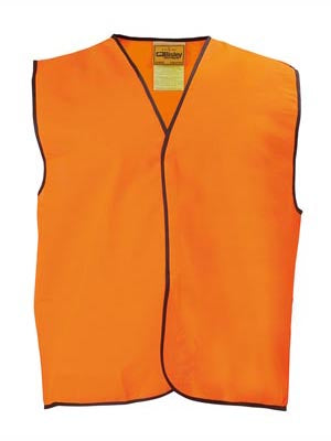 BK0345 BISLEY HI VIS VEST - ON THE GO SAFETY &amp; WORKWEAR