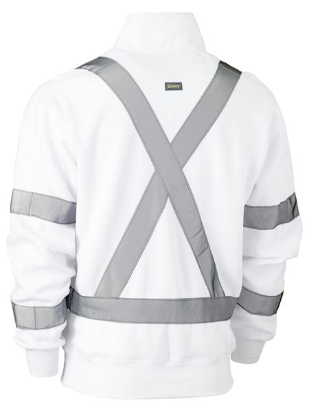 BK6321XT BISLEY X TAPED FLEECE PULLOVER - ON THE GO SAFETY &amp; WORKWEAR