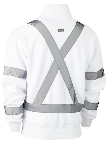 BK6321XT BISLEY X TAPED FLEECE PULLOVER - ON THE GO SAFETY & WORKWEAR
