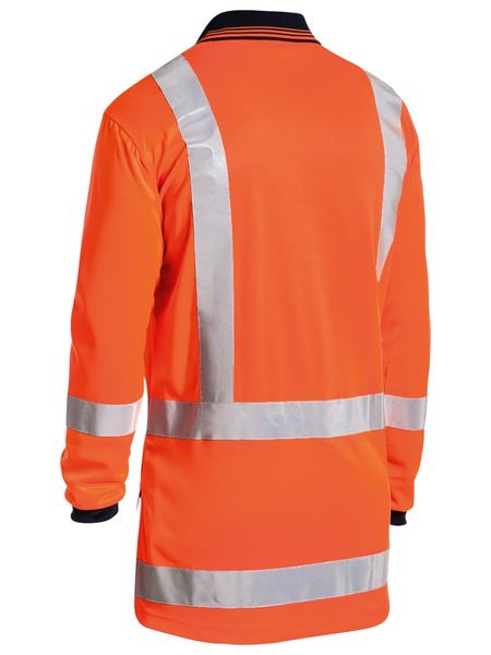 BK6805T BISLEY TTMC-W COOL VENT HI VIS POLO SHIRT - ON THE GO SAFETY &amp; WORKWEAR