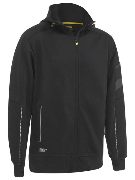 BISLEY Zip-Front Work Fleece Hoodie BK6925