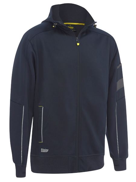 BISLEY Zip-Front Work Fleece Hoodie BK6925