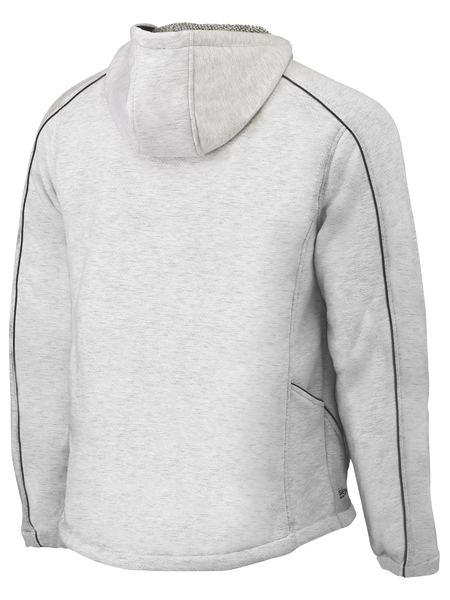 BISLEY Flex And Move Marle Fleece Hoodie Jumper BK6983