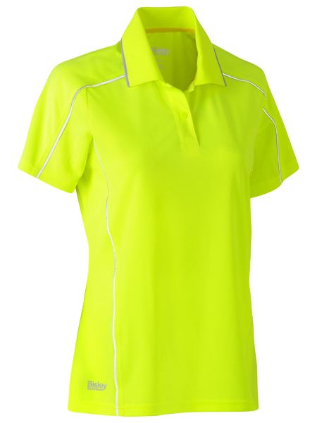 BKL1425 BISLEY LADIES COOL MESH POLO SHIRT - ON THE GO SAFETY & WORKWEAR