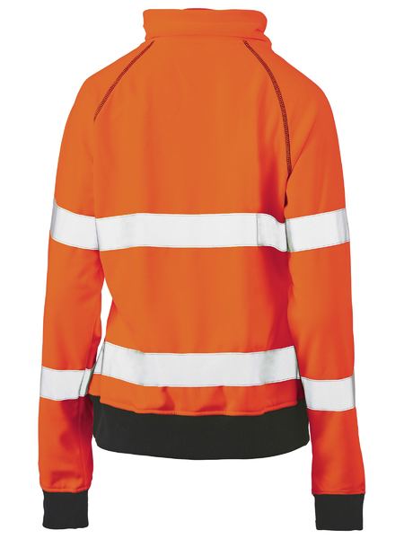 BISLEY Ladies Taped Hi Vis Fleece Jumper BKL6818T