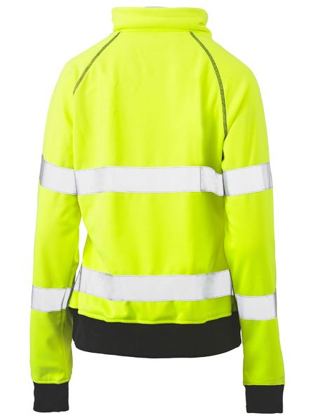 BISLEY Ladies Taped Hi Vis Fleece Jumper BKL6818T