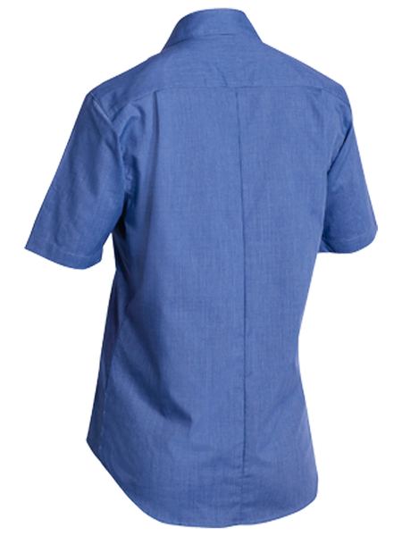 BL1646 BISLEY LADIES CROSS DYED SHIRT - SHORT SLEEVE - ON THE GO SAFETY & WORKWEAR