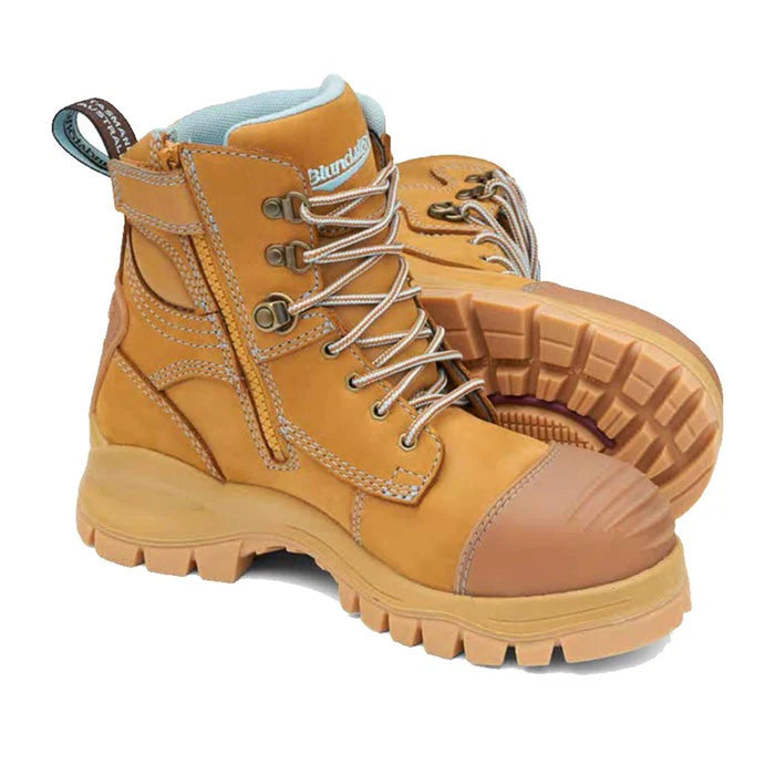 BLUNDSTONE 892 WOMENS WHEAT WORK BOOTS