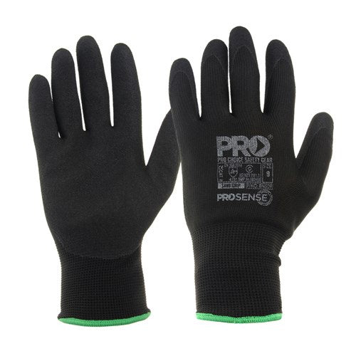 PROSENSE Sand Grip Glove - BLACK BNSD