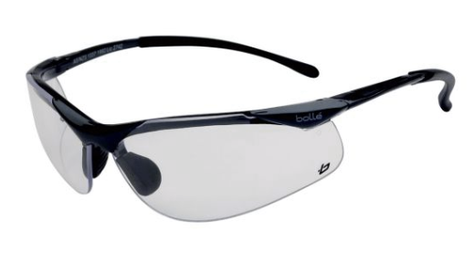 BOLLE -  SIDEWINDER SAFETY SPECTACLES - CLEAR - ON THE GO SAFETY &amp; WORKWEAR