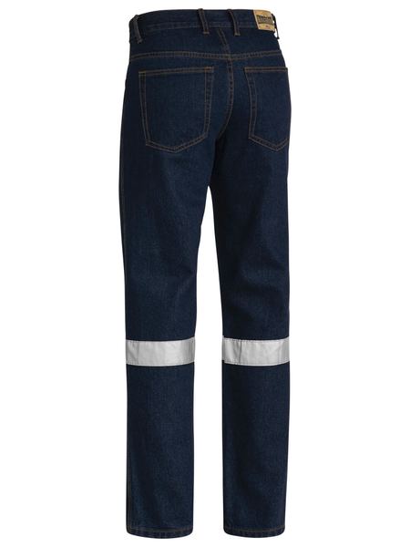 BP6050T BISLEY 3M TAPED ROUGH RIDER JEANS - ON THE GO SAFETY & WORKWEAR