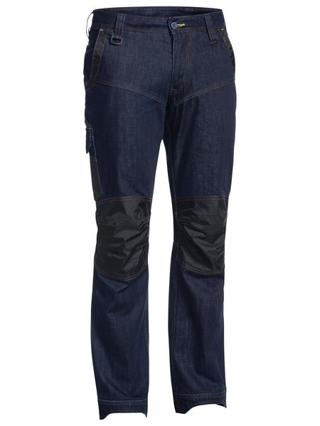 BP6135 BISLEY FLEX & MOVE DENIM JEAN - ON THE GO SAFETY & WORKWEAR