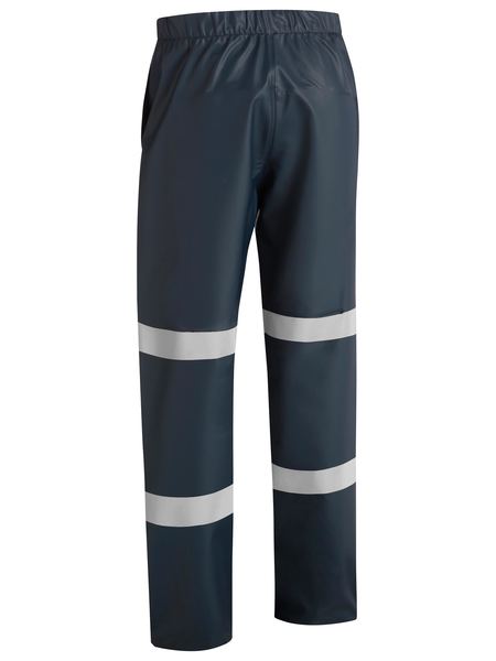 BP6936T BISLEY TAPED STRETCH PU RAIN PANT - ON THE GO SAFETY &amp; WORKWEAR