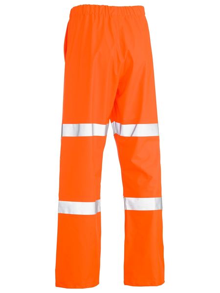 BP6936T BISLEY TAPED STRETCH PU RAIN PANT - ON THE GO SAFETY &amp; WORKWEAR