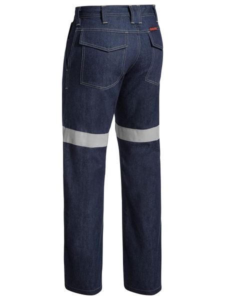 BP8091T BISLEY TAPED FR DENIM JEAN - ON THE GO SAFETY &amp; WORKWEAR
