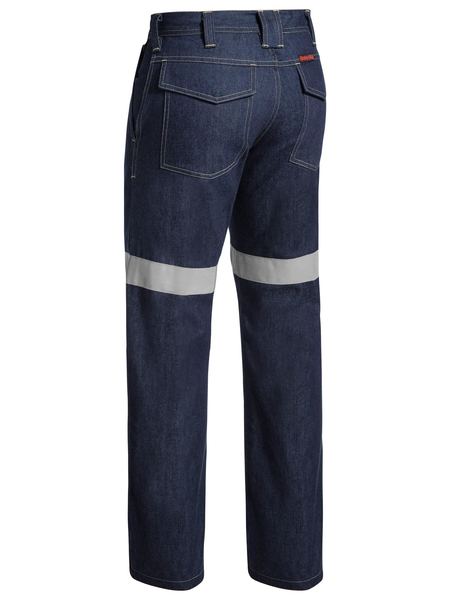 BP8091T BISLEY TAPED FR DENIM JEAN - ON THE GO SAFETY & WORKWEAR