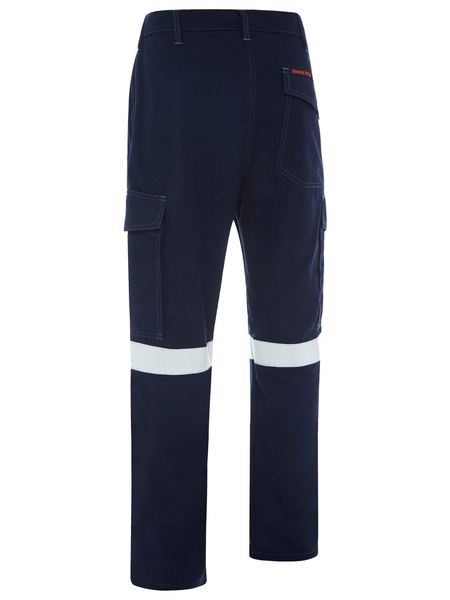 BPC8189T BISLEY TAPED TENCATE TECASAFE PLUS 580 TAPED LIGHTWEIGHT FR CARGO PANT - ON THE GO SAFETY &amp; WORKWEAR