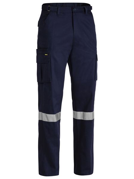 BPC6007T BISLEY 8 POCKET CARGO PANT 3M REFLECTIVE TAPE - ON THE GO SAFETY & WORKWEAR