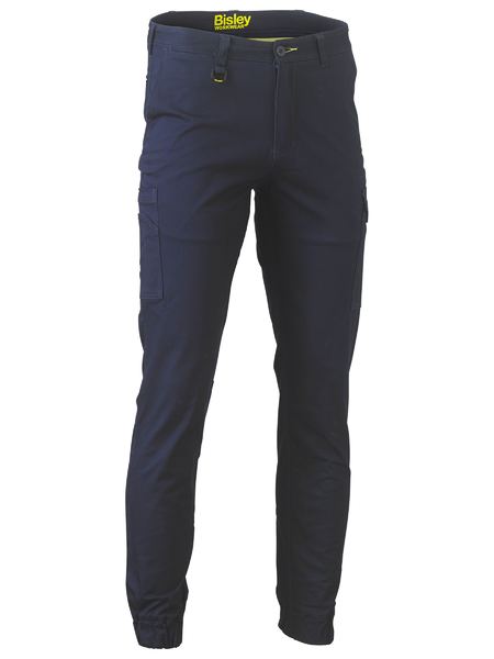 BISLEY Stretch Cotton Drill Cargo Cuffed Pants BPC6028