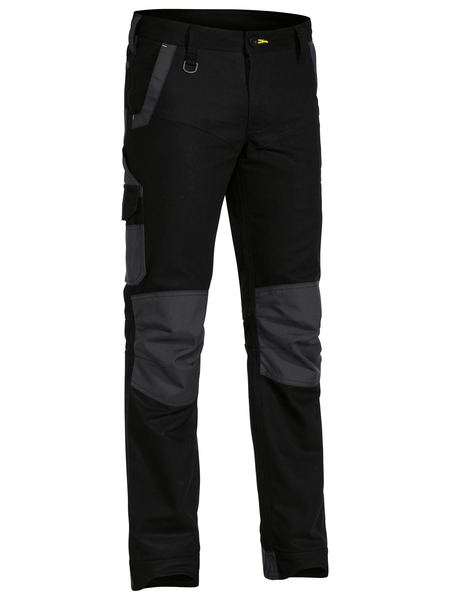 Bisley - Flex &amp; Move Stretch Utility Zip Cargo Pant BPC6130 - ON THE GO SAFETY &amp; WORKWEAR