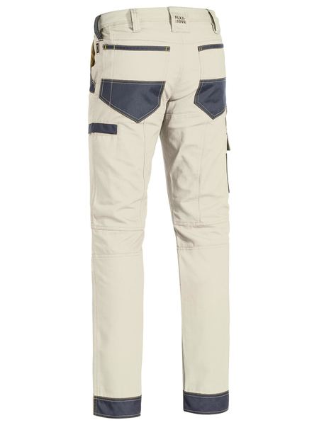 Bisley - Flex & Move Stretch Utility Zip Cargo Pant BPC6130 - ON THE GO SAFETY & WORKWEAR