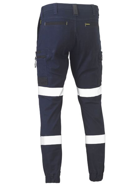 BISLEY Flex &amp; Move Taped Stretch Cargo Cuffed Pants BPC6334T
