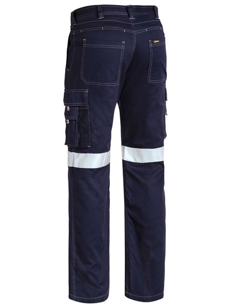 BPC6431T BISLEY 3M TAPED COOL VENTED LIGHT WEIGHT CARGO PANT - ON THE GO SAFETY &amp; WORKWEAR