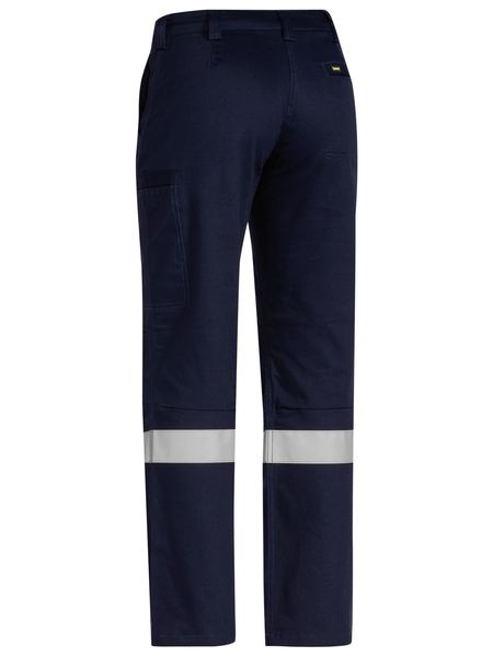 BISLEY Ladies 3M Taped Industrial Engineered Drill Pant BPL6021T