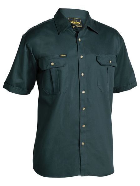 BISLEY Original Cotton Drill Shirt - Short Sleeve BS1433