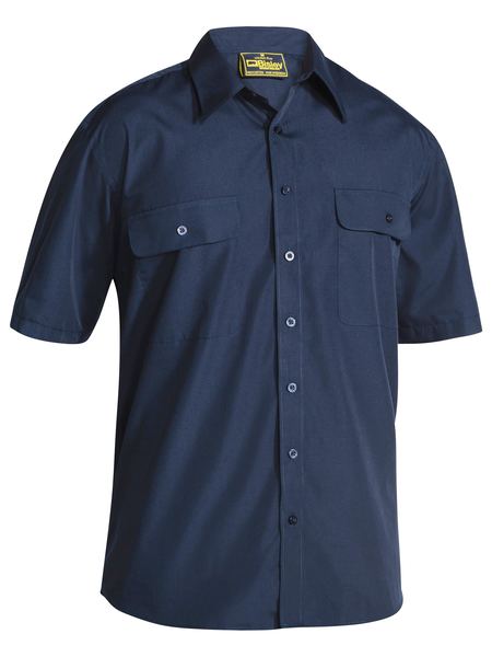 BISLEY Permanent Press Shirt - Short Sleeve BS1526