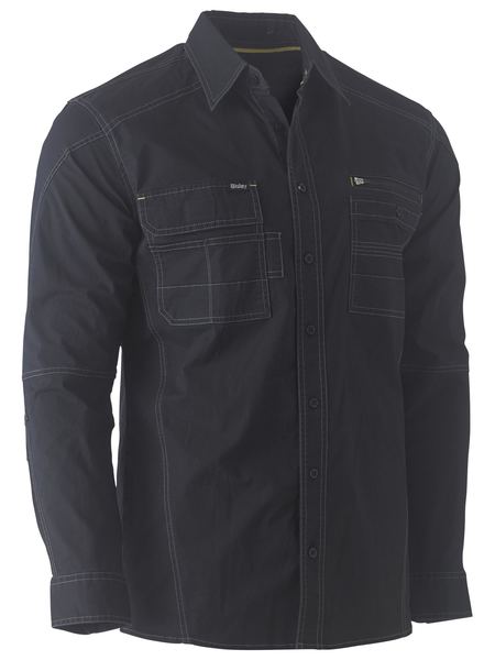 BISLEY Flex &amp; Move Utility Work Shirt - Long Sleeve BS6144