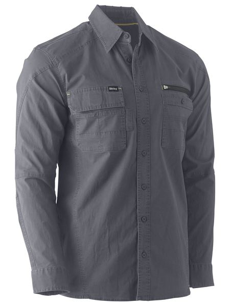 BISLEY Flex &amp; Move Utility Work Shirt - Long Sleeve BS6144